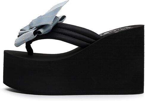 Womens Platform Wedge Flip Flops Chunky High Heel Sandals Summer Beach Thong Heeled Sandal Slippers for Women in Saudi Arabia