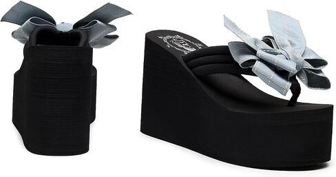 Womens Platform Wedge Flip Flops Chunky High Heel Sandals Summer Beach Thong Heeled Sandal Slippers for Women in Saudi Arabia