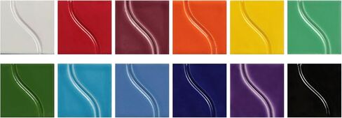 Sax True Flow Gloss Glazes 4 Ounces Each, Assorted Colors, Set of 12 in Saudi Arabia