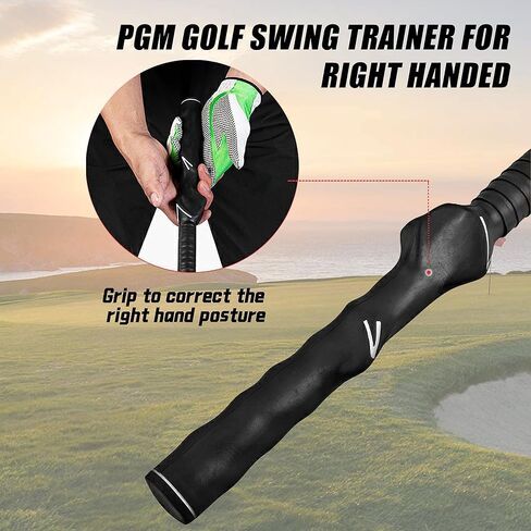 PGM Golf Swing Trainer, Golf Swing Training Aid - Golf Power Resistance Trainer - Golf Practice Fan Suit for Golf Power Swing - Golf Accessories for Men and Women in Saudi Arabia