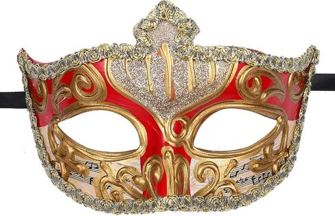 OIDEA Vintage Venetian Masquerade Mask for Men: Retro Carnival Mardi Gras Mask Halloween Musical Costume Party Venetian Mask in Kuwait