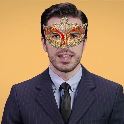 OIDEA Vintage Venetian Masquerade Mask for Men: Retro Carnival Mardi Gras Mask Halloween Musical Costume Party Venetian Mask in Kuwait