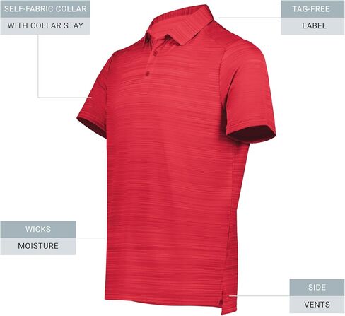 Augusta Sportswear Men's Pursuit Polo in Saudi Arabia
