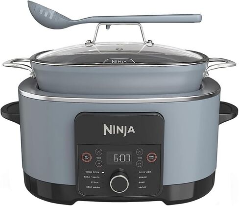 Ninja MC1001 Foodi Possible Slow Cooker PRO مجموعة طباخات متعددة (متجددة) مع حزمة حماية محسنة CPS لمدة 3 سنوات in Kuwait