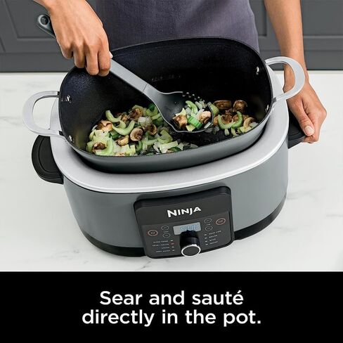 Ninja MC1001 Foodi Possible Slow Cooker PRO مجموعة طباخات متعددة (متجددة) مع حزمة حماية محسنة CPS لمدة 3 سنوات in Kuwait