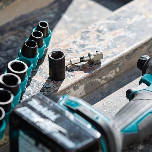 Makita E-01688 Impact XPS® 10 Pc. 3/8" Drive 6-Point Metric Impact Socket Set w/Standard Socket Adapter in Saudi Arabia