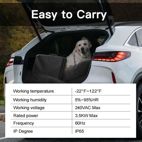 J1772 to Tesla EV Charger Adapter, 60Amp/240V AC Tesla Adapter, Compatible with Tesla Model 3/Y/X/S... (for Tesla Cars ONLY), Available on J1772 Type 1 Destination Charger and Mobile Connector in Saudi Arabia