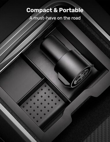 محول J1772 إلى Tesla - [يناسب جميع مالكي Tesla] محول شحن Tesla بحد أقصى 80 أمبير/240 فولت تيار متردد لطراز Tesla Y/3/X/S وملحقات Cybertruck، متوافق مع محطات الشحن من المستوى 1/2 in Kuwait