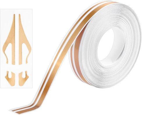 شريط مقلم للسيارة، ملصقات شريطية من الفينيل ذاتية الصنع، ملصقات شريطية ذهبية، شعارات شريطية تلقائية لدراجة نارية، باب المنزل، آلة موسيقية in Kuwait