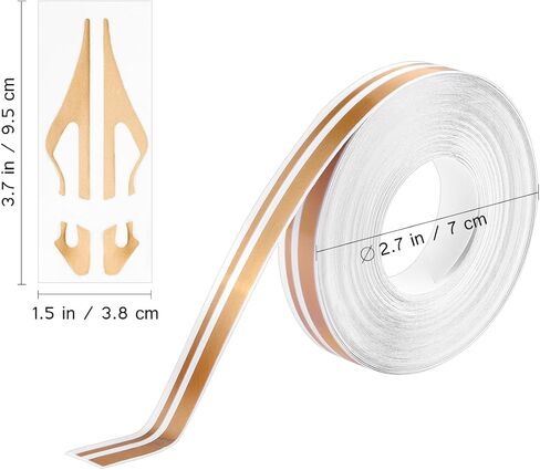 شريط مقلم للسيارة، ملصقات شريطية من الفينيل ذاتية الصنع، ملصقات شريطية ذهبية، شعارات شريطية تلقائية لدراجة نارية، باب المنزل، آلة موسيقية in Kuwait