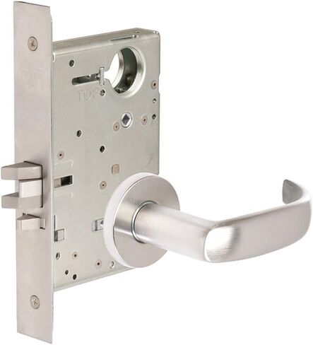 CORBINRUSSWIN ML2057-PSA-626-LC 626 Satin Chrome, Lever PSA Princeton, Storeroom, Steel; Stainless Steel; Brass in Saudi Arabia