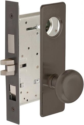 CORBINRUSSWIN ML2048-YWM-613-LC 613 Oil Rubbed Dark Bronze, Knob YWM Yankee, Entrance/Entry/Office, Steel; Stainless Steel; Bronze in Saudi Arabia