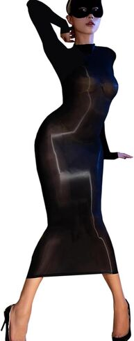 Women'S Oil Shiny Bodystocking Lingerie Dress Body Stockings For Women Sexy Full Body Lingerie in Saudi Arabia