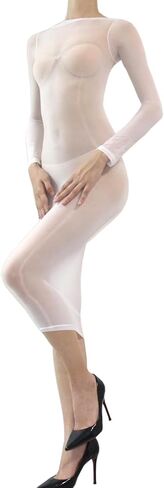 Women'S Oil Shiny Bodystocking Lingerie Dress Body Stockings For Women Sexy Full Body Lingerie in Saudi Arabia