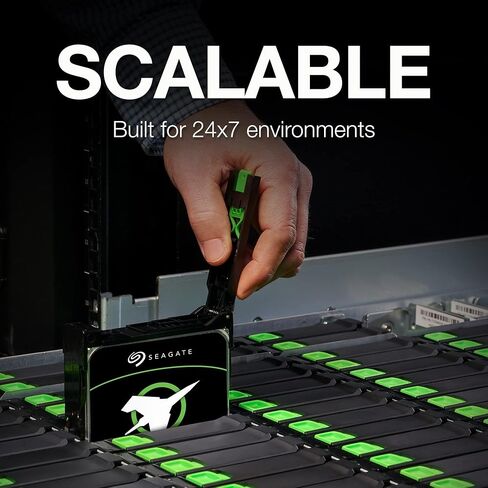 Seagate Exos X20 20TB Enterprise HDD - CMR 3.5 Inch Hyperscale SATA 6Gb/s, 7200 RPM, 512e and 4Kn FastFormat, Low Latency with Enhanced Caching - ST20000NM007D (Renewed) in Saudi Arabia