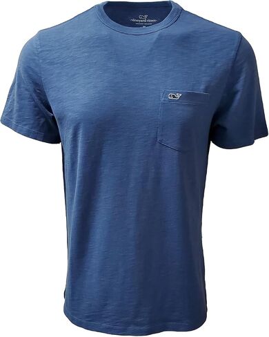 تي شيرت رجالي بأكمام قصيرة مطرز بجيب الحوت من Vineyard Vines in Saudi Arabia