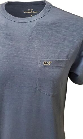 تي شيرت رجالي بأكمام قصيرة مطرز بجيب الحوت من Vineyard Vines in Saudi Arabia