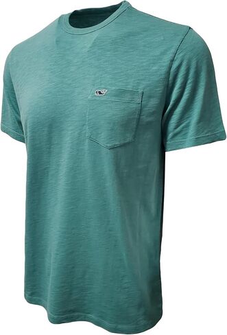 تي شيرت رجالي بأكمام قصيرة مطرز بجيب الحوت من Vineyard Vines in Saudi Arabia