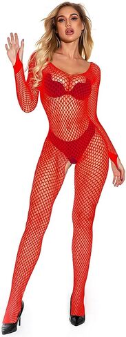 المرأة شبكة صيد السمك ارتداءها مثير شبكة مرنة قطعة واحدة Bodystockings تيدي الملابس الداخلية in Saudi Arabia