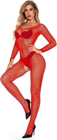 المرأة شبكة صيد السمك ارتداءها مثير شبكة مرنة قطعة واحدة Bodystockings تيدي الملابس الداخلية in Saudi Arabia