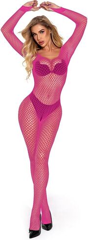 المرأة شبكة صيد السمك ارتداءها مثير شبكة مرنة قطعة واحدة Bodystockings تيدي الملابس الداخلية in Saudi Arabia