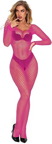 المرأة شبكة صيد السمك ارتداءها مثير شبكة مرنة قطعة واحدة Bodystockings تيدي الملابس الداخلية in Saudi Arabia