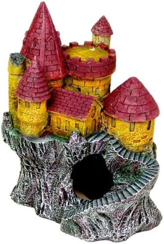Blue Ribbon EE-144 Princess Castle Exotic Environments Aquarium Ornament 3.75"L x 2.75"W x 5"H in Kuwait