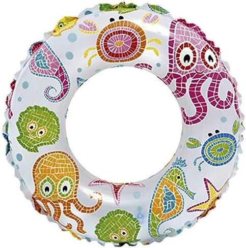 Intex, Recreation 59230EP Lively Print Swim Ring 20", Assorted Designs, Multi in Saudi Arabia