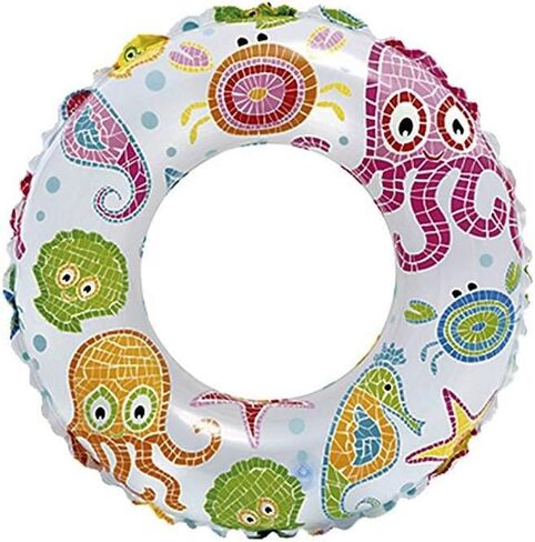 Intex, Recreation 59230EP Lively Print Swim Ring 20", Assorted Designs, Multi in Saudi Arabia