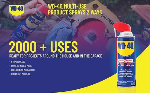 مجموعة التحرير والسرد ذات التركيبة الأصلية WD-40 المكونة من 3 أحجام: علبة صغيرة سعة 3 أونصة، وقش ذكي سعة 8 أونصة، وقش ذكي سعة 12 أونصة in Kuwait