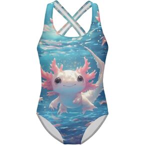 Swimsuit for Girls One Piece Swimsuit for Toddler Girls Slim Backless Swimming Suit in Kuwait