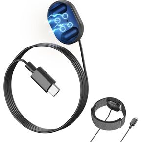 Magnetic Charging Cable Compatible with Ray-Ban Meta Display Neural Band, USB-C Fast Charger Cord, Portable Travel Replacement Charging Accessories for Smart Glasses in Saudi Arabia