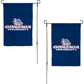 علم حديقة Desert Cactus Gonzaga University GU - لافتة Gonzaga Bulldogs مقاس 19 × 12 بوصة، للعرض والمناسبات الخارجية (التصميم A) in Kuwait