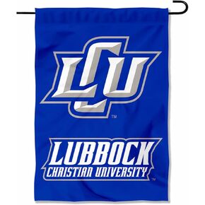 Lubbock Christian Chaparrals Garden Flag in Kuwait