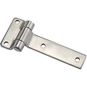 304 Stainless Steel Hinge Industrial Electrical Equipment Instrument Box Cabinet Door Load-Bearing Folding Hinge 1Pcs(Straight) in Saudi Arabia