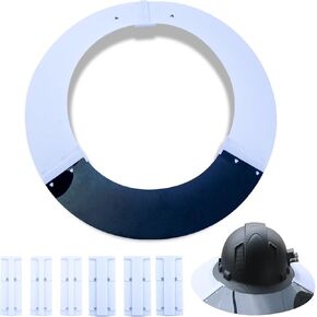 Hard Hat Sun Shade Compatible with Standard V-Gard Full Brim Attachment, Provides Enhanced Protection from The Sun and Heat,for Men and Women Working Outdoors in Kuwait