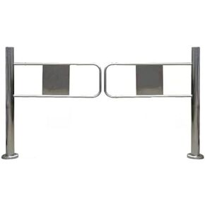 Stainless Steel Swing Doors - Spring Loaded 90cm/35in - Perfect for Libraries Shopping Malls Supermarkets & Hallway Passages - Durable Space-Saving Entry Solution in Kuwait