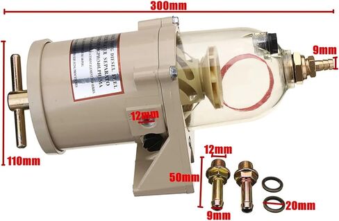 500FG 500FH Engine Filter Oil Water Separator Suitable for Car Truck Ship in Saudi Arabia