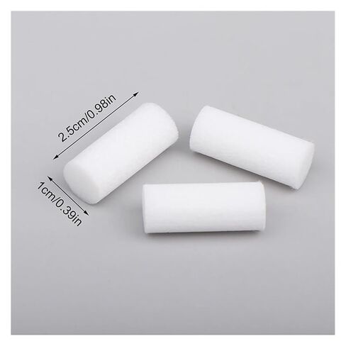 20pcs 10 * 25mm High Pressure Pump Filter White Fiber Water Filter Gas Cylinder Refill Accessories Water Separator Oil Separator in Saudi Arabia