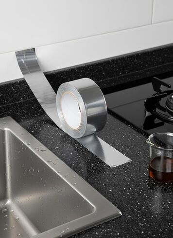3 Aluminum Foil Duct Tape, Ideal for HVAC and Various Surfaces in Saudi Arabia