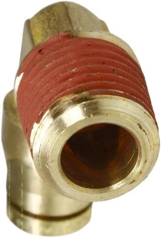 كوع ثابت للضاغط PP69CC - لملحقات أدوات الطاقة والهواء PP69CC-2Pack - أجزاء ضاغط الهواء النحاسية سريعة التوصيل - 1/4 بوصة × 1/4 بوصة قابلة للدفع × ذكر NPTF -10 درجة فهرنهايت إلى 200 درجة فهرنهايت 2 عبوة ذهبية in Saudi Arabia