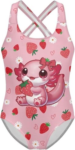 Swimsuit for Girls One Piece Swimsuit for Toddler Girls Slim Backless Swimming Suit in Saudi Arabia