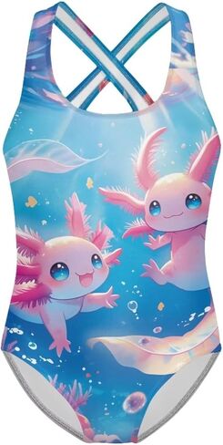 Swimsuit for Girls One Piece Swimsuit for Toddler Girls Slim Backless Swimming Suit in Saudi Arabia