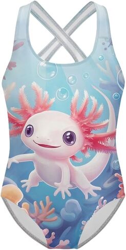 Swimsuit for Girls One Piece Swimsuit for Toddler Girls Slim Backless Swimming Suit in Saudi Arabia