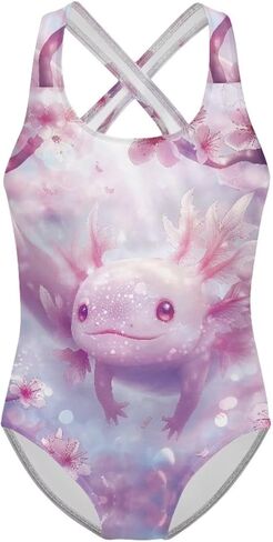 Swimsuit for Girls One Piece Swimsuit for Toddler Girls Slim Backless Swimming Suit in Saudi Arabia