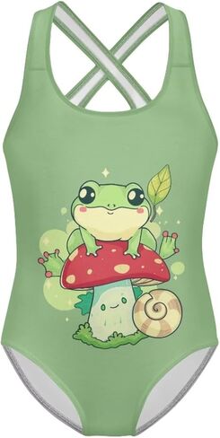 Swimsuit for Girls One Piece Swimsuit for Toddler Girls Slim Backless Swimming Suit in Saudi Arabia