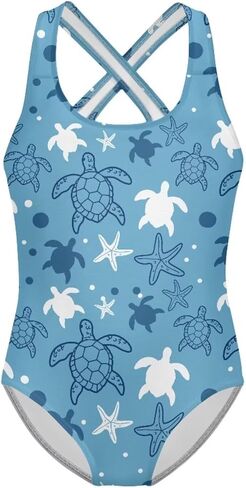 Swimsuit for Girls One Piece Swimsuit for Toddler Girls Slim Backless Swimming Suit in Saudi Arabia