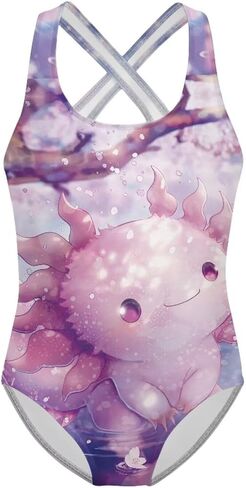 Swimsuit for Girls One Piece Swimsuit for Toddler Girls Slim Backless Swimming Suit in Saudi Arabia