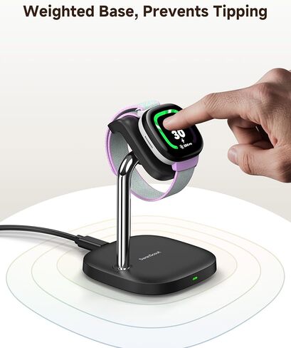 حامل شاحن SwanScout متوافق مع Fitbit Ace LTE، مع كابل شحن USB-C بطول 4.92 قدم in Saudi Arabia