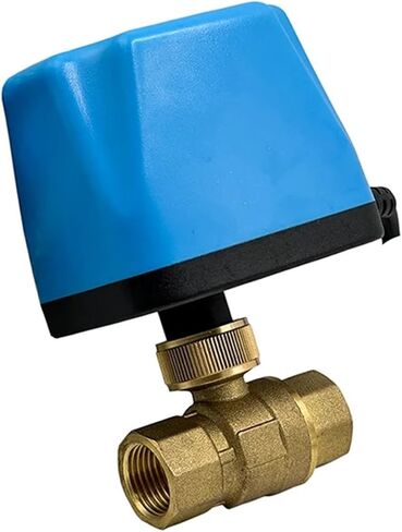 1/2 3/4 1 Inch Normally Closed Full Bore Motorized Ball Valve 220V 12V 24V 2-Wire Brass Electric Big Orifice Body 1Pcs(1",24VDC_NORMALLY OPEN) in Saudi Arabia